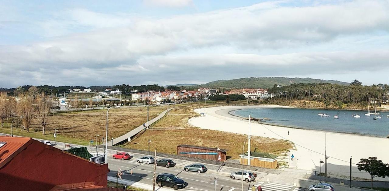 Atico A Pie De Playa Portonovo Lägenhet Sanxenxo Exteriör bild